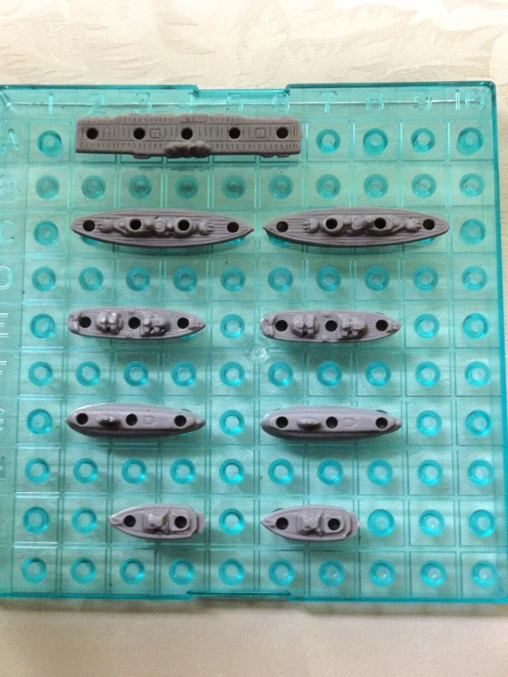 Battleship Game Vintage Replacement Pieces Pegs And Ships
